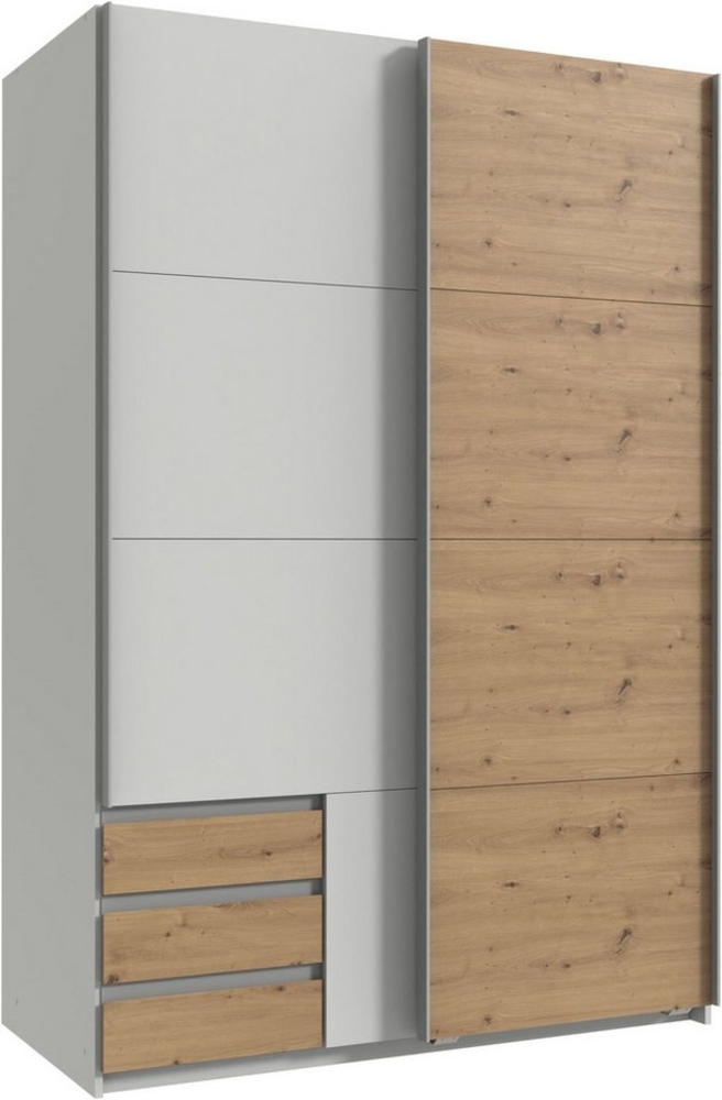 Wimex Schwebetürenschrank Emden Mit Außenschubkästen Bild 1