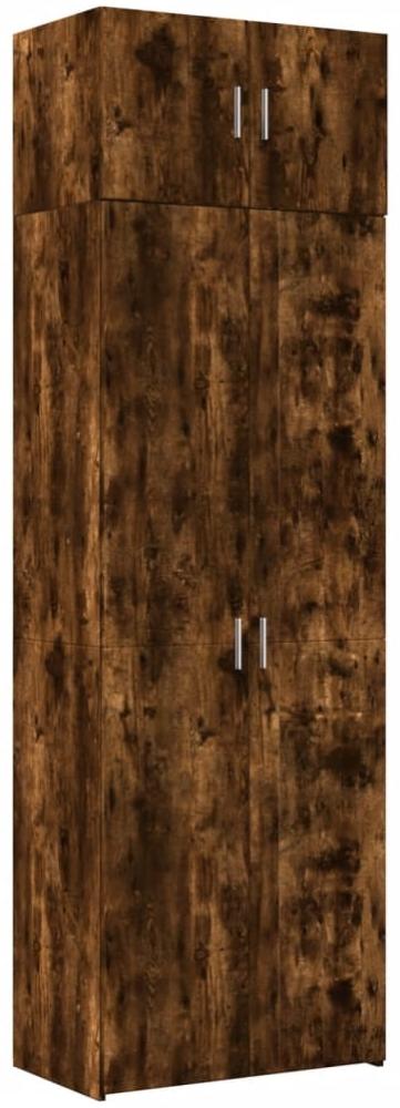 vidaXL Hochschrank Räuchereiche 70x42,5x225 cm Holzwerkstoff 3281333 Bild 1