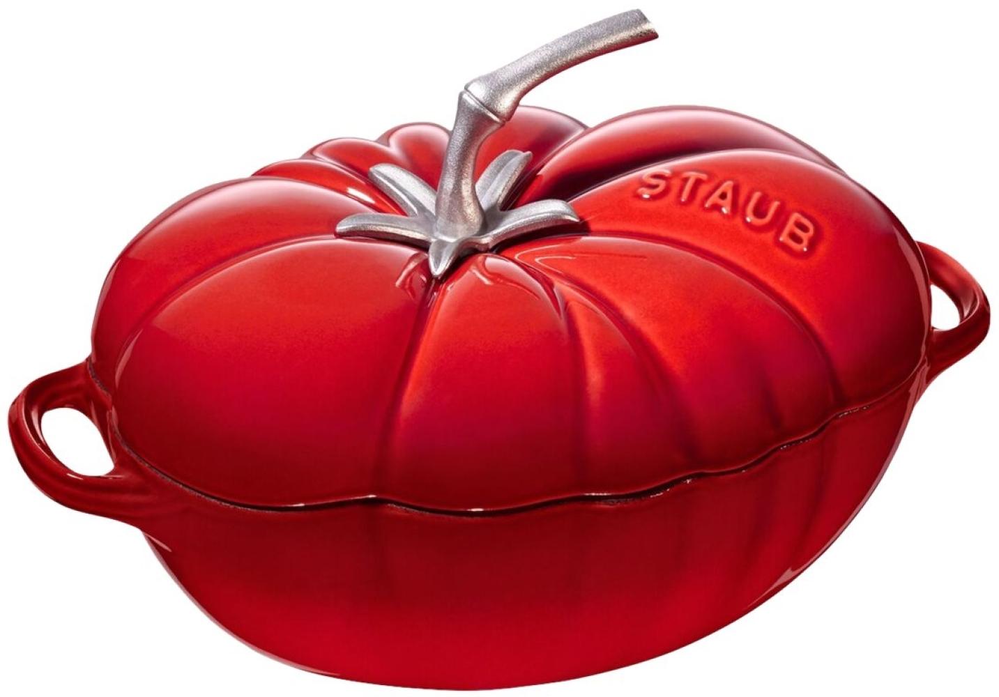 Staub La Cocotte Cocotte 25 cm, Tomate, Kirsch-Rot, Gusseisen Bild 1