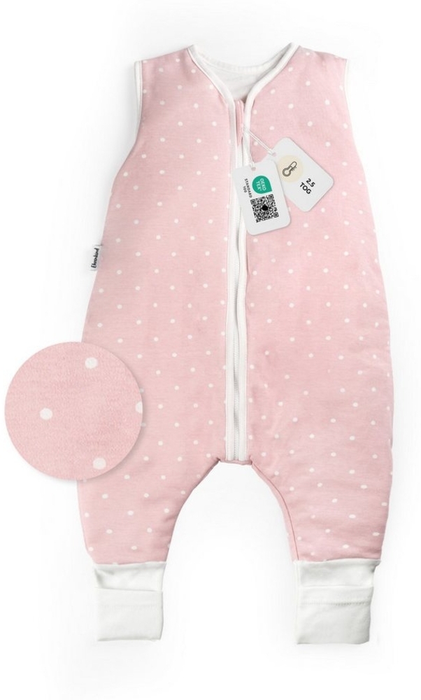 Ehrenkind Babyschlafsack Sommer Schlafsack mit Füßen, Bio-Baumwolle, 1 TOG (Standard by OEKO-TEX, 100% Bio-Baumwolle, Sommerschlafsack mit Beinen, 1.0 TOG), Schlafsack Baby, Baby Schlafsack Bild 1