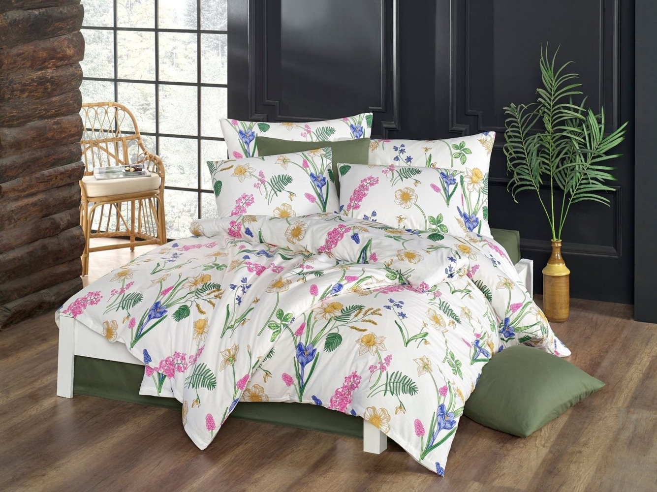 KK Kinderbettwäsche Bettwäsche Set Flavia 100% Baumwolle, 135 x 200 cm, 2-teilig Bild 1
