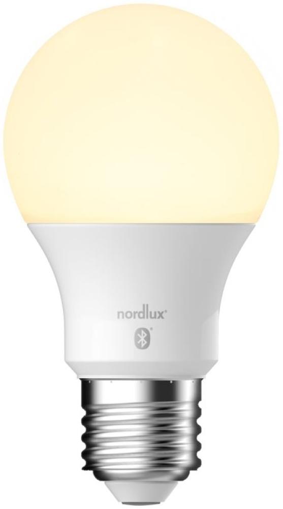 Nordlux Smart Home LED Leuchtmittel E27 A60 900lm 2200-6500K 7W 80Ra App Steuerbar 6x6x10,9cm Bild 1