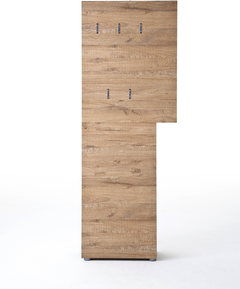 Garderobenpaneel VICENZA Garderobe Paneel in Eiche natur Bild 1