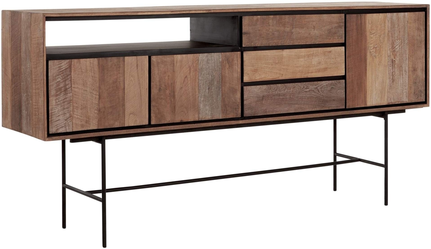 Sideboard Metropole, 3 Türen und 3 Schubladen Bild 1