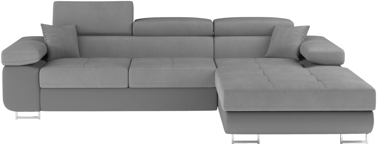 Armando, Ecksofa, Eckcouch, Beige Bild 1