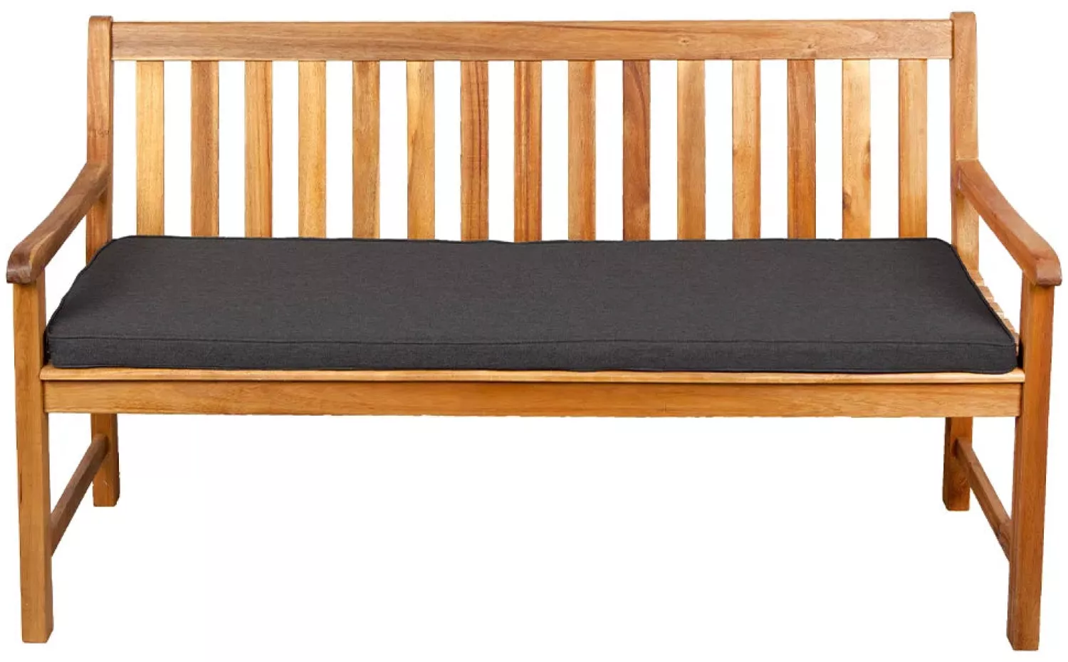 Gutekissen® Sitzkissen für Bank, Gartenschaukeln, Sitz, glatt. FK5 (150x30x5, Dunkelgrau) Bild 1