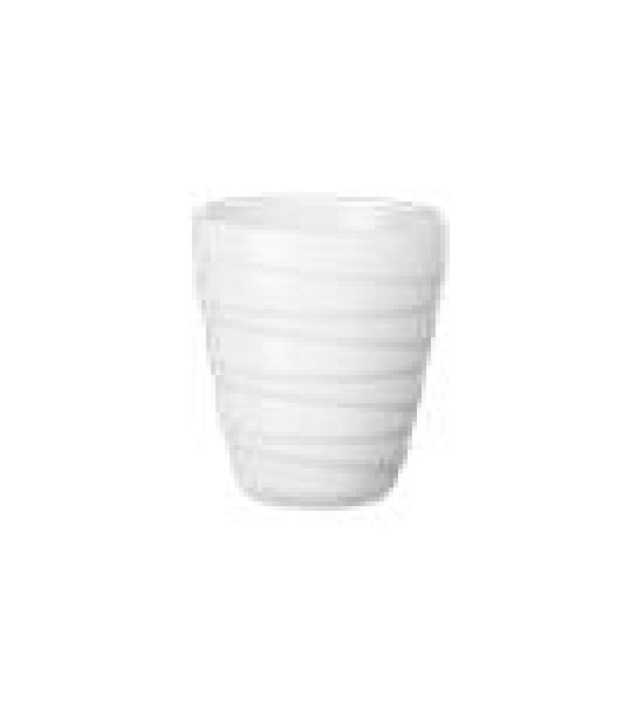 ASA Selection thermo Thermobecher Twisted, Kaffeebecher, Kaffee Becher, Tasse, Porzellan, Weiß, 200 ml, 33703024 Bild 1