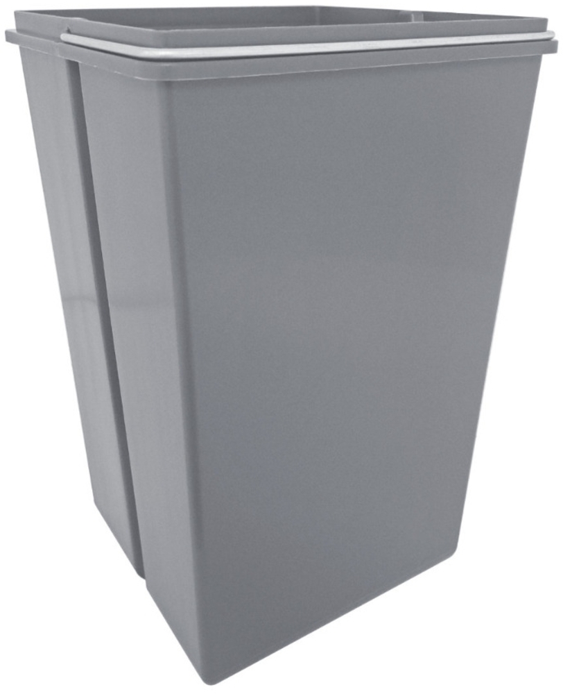 WESCO Ersatzeimer 15 L für Abfallsammler DOUBLE-BOY 410 X / 300-2, alugrau (Art.-Nr. 8011912) Bild 1