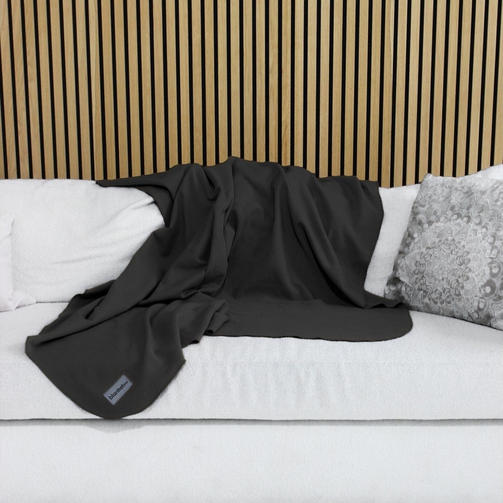 Wohndecke Sommerdecke, Überdecke aus Baumwolle, blanketino, pflegeleichte Sofadecke, Made in Germany, 150x210 cm Bild 1
