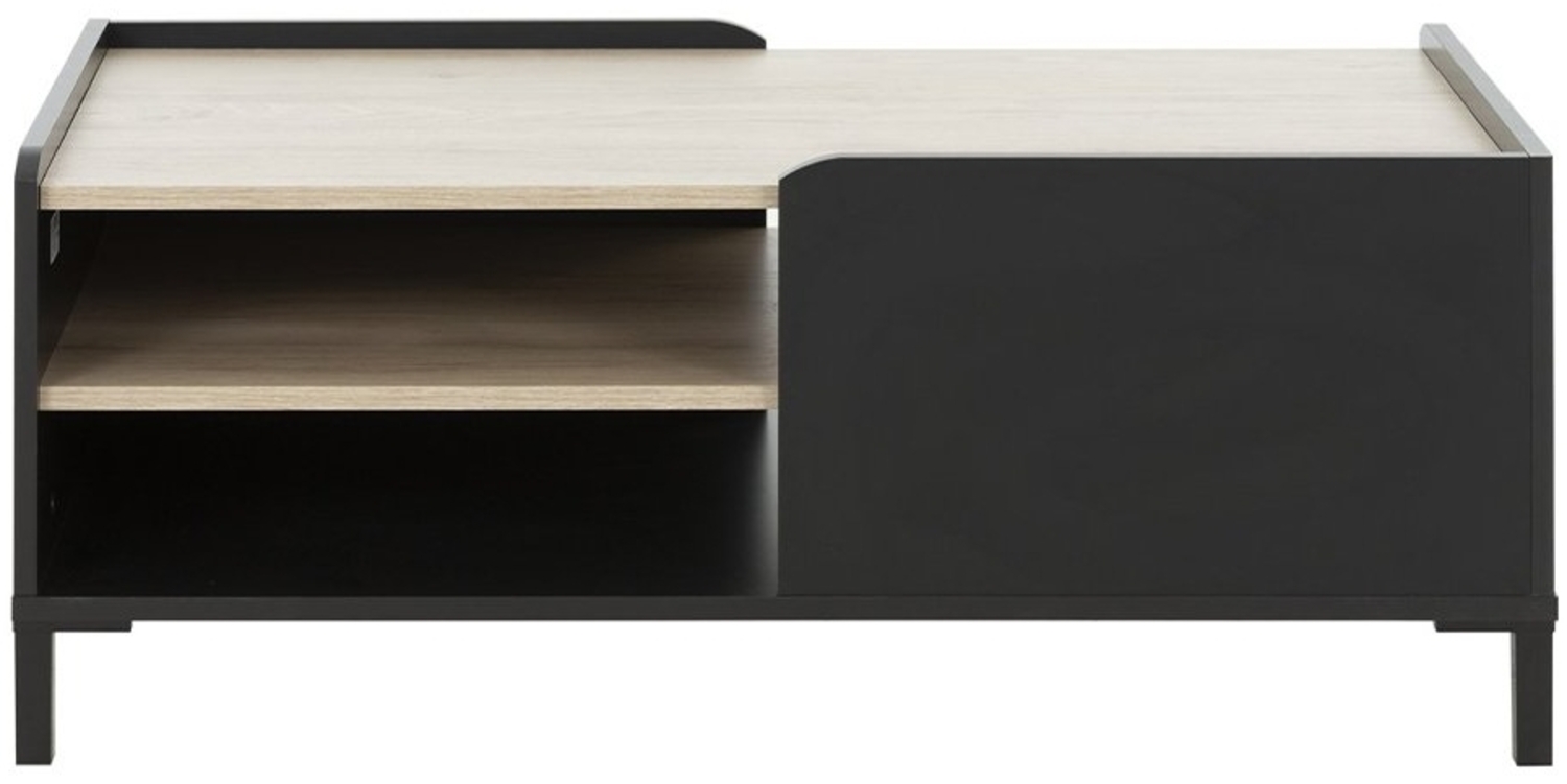 'AMSTERDAM' Couchtisch, natur/schwarz Bild 1