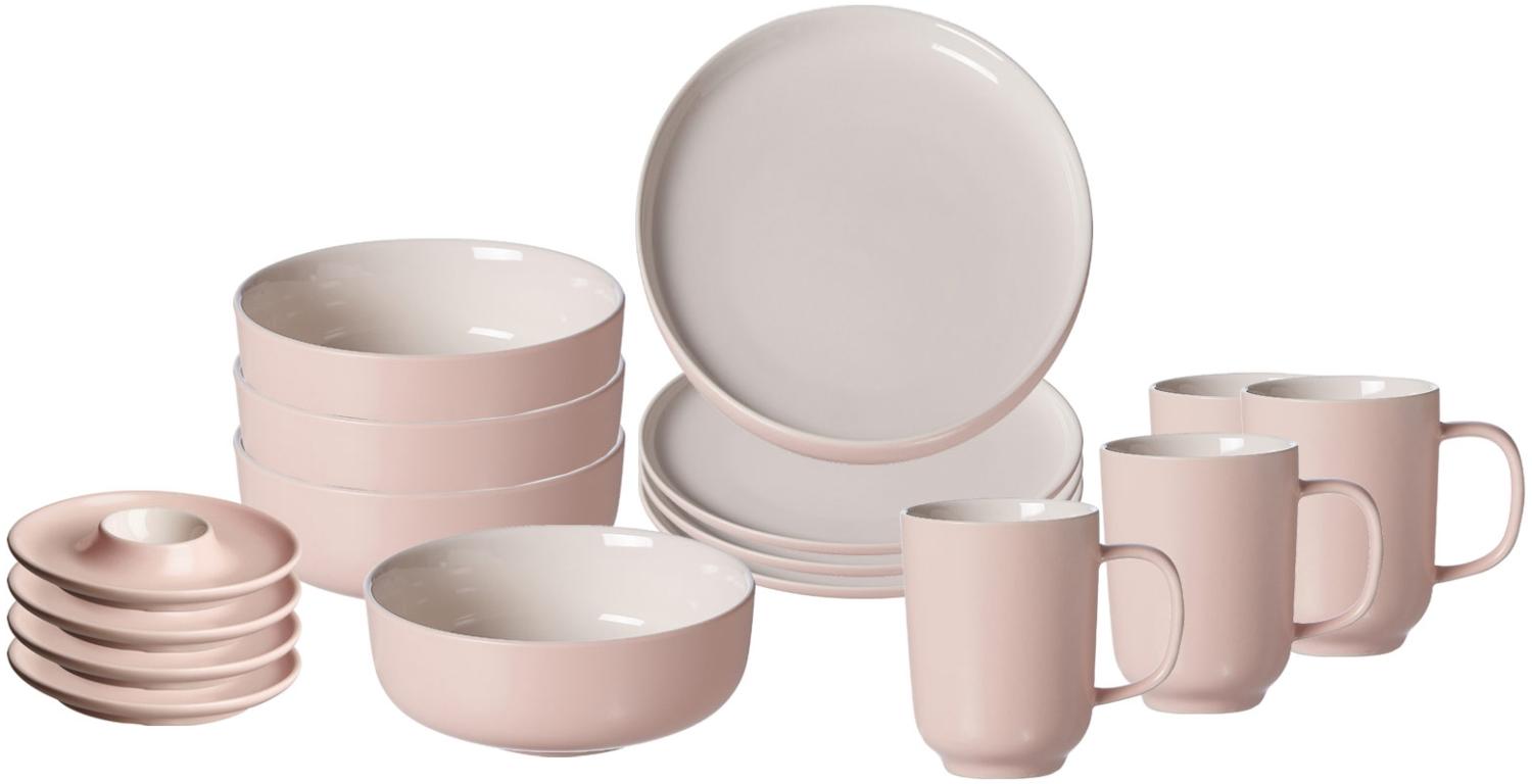 Ritzenhoff & Breker JASPER Frühstücksset 16-teilig rosa Bild 1