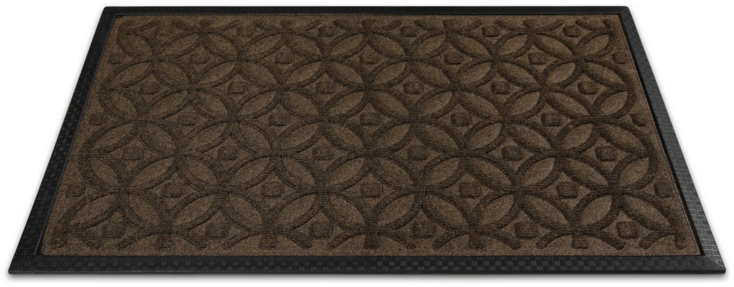 Wecon home Fußmatte Midnight Mosaic, rechteckig, Höhe: 4 mm, pflegeleicht, rutschfest, Ornamente, Innen & Außen, Schmutzfangmatte Bild 1