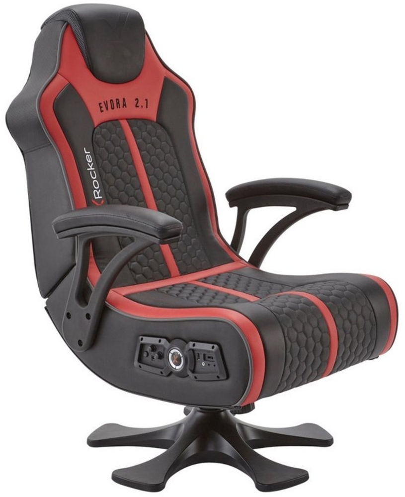 X Rocker Multimediasessel Evora 2.1 Gaming & Entertainment Sessel mit 2.1 Soundsystem Bild 1