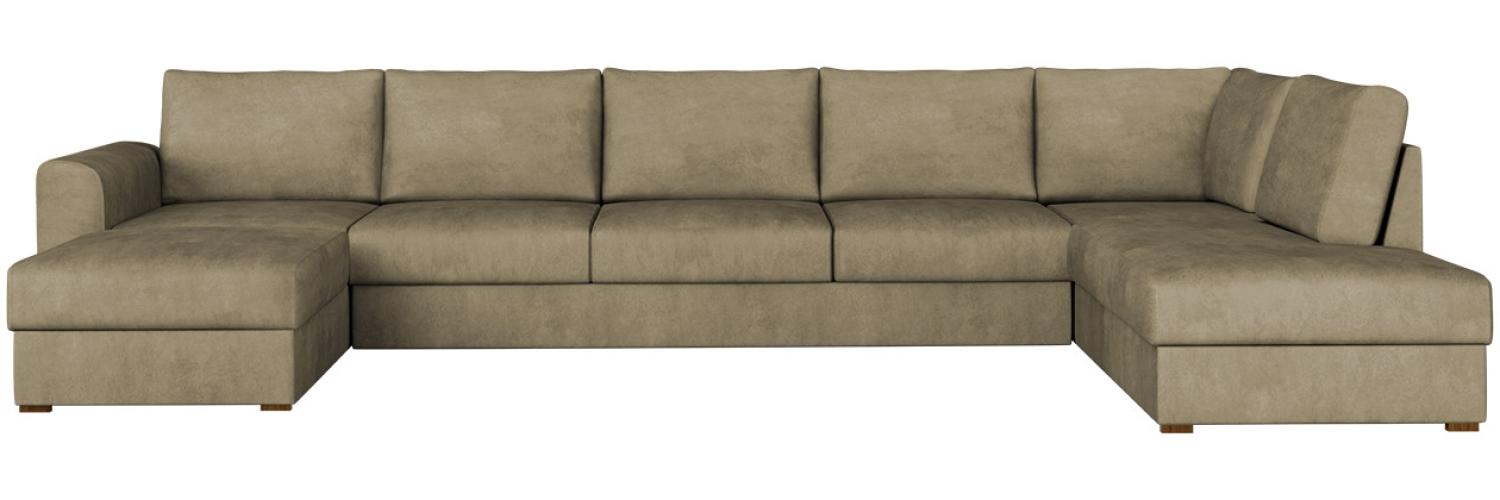 Ecksofa Wilma Large für große Räume, 2 Bettkasten und Schlaffunktion (Zetta 291, Seite: Rechts) Bild 1