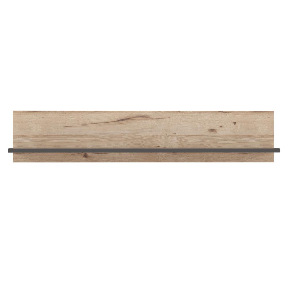 FORTE Como Wandpaneel, Holzwerkstoff, Grau/Braun/Braun, 149,8 x 28,5 x 21,5 cm Bild 1