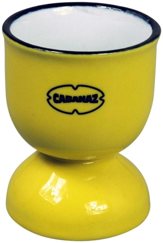 Cabanaz Eierbecher im Retro Vintage Stil Ei Becher Egg Cup gelb 1201634 Bild 1