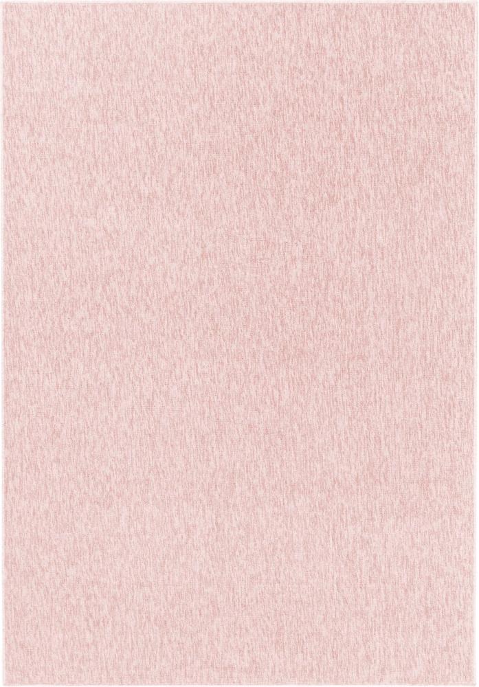 Kurzflor Teppich Neva Läufer - 60x100 cm - Rosa Bild 1