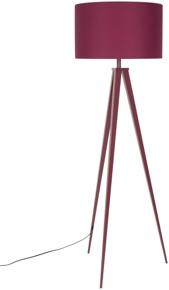 Stehlampe Tripod Marsala | Design-Leuchte von Zuiver in Rot Bild 1