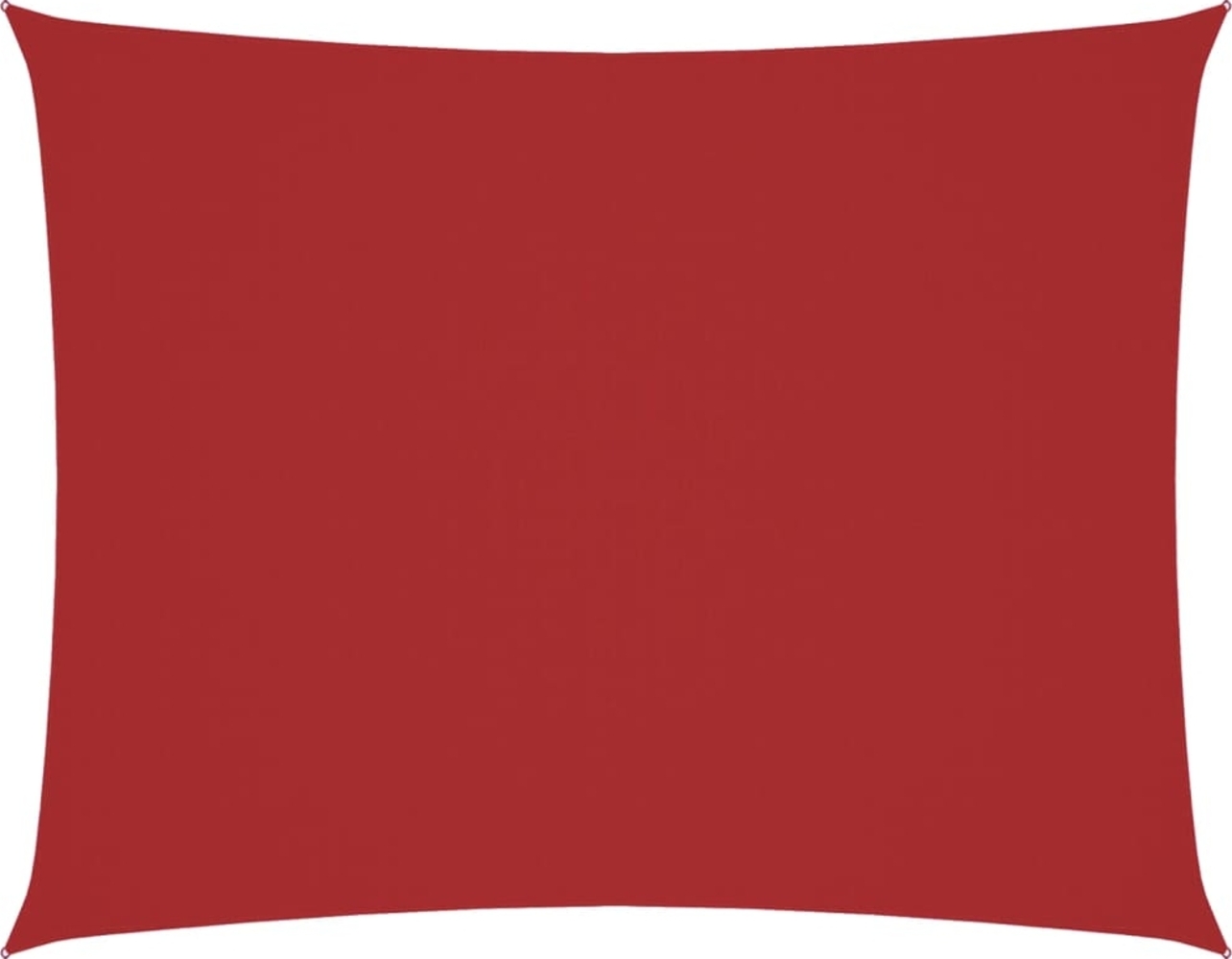 vidaXL Sonnensegel Oxford-Gewebe Rechteckig 2x3,5 m Rot 135641 Bild 1