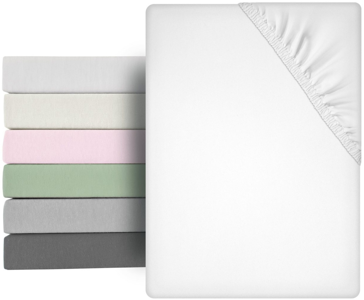 Beautex Spannbettlaken Mikrofaser Spannbetttuch Bettlaken, Premium Mikrofaser, Größe und, Microfaser, Gummizug: rundum, (1 Stück) Bild 1