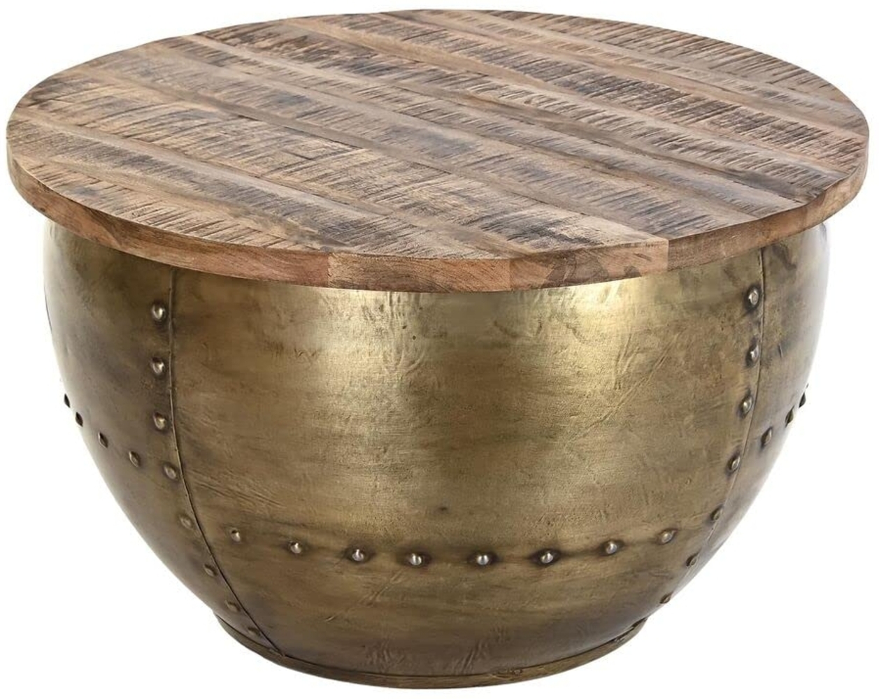 DKD Home Decor Beistelltisch, Aluminium, Standard Bild 1