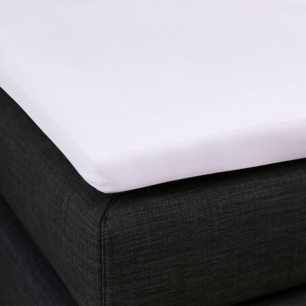 Formesse Split-Topper Spannbetttuch La Piccola Duo 2|180x200 cm| lavendel Bild 1