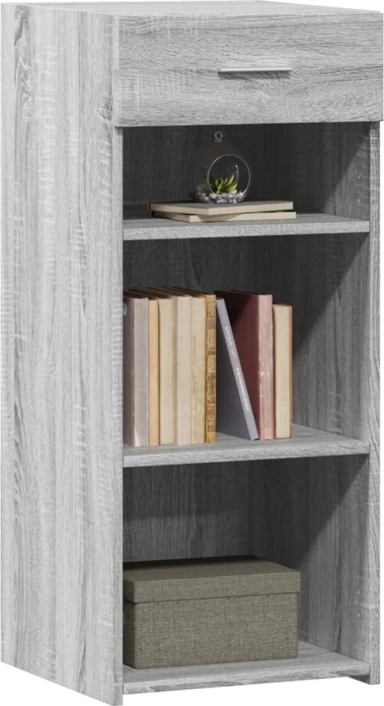 Highboard Grau Sonoma 40x42,5x93 cm Holzwerkstoff Bild 1