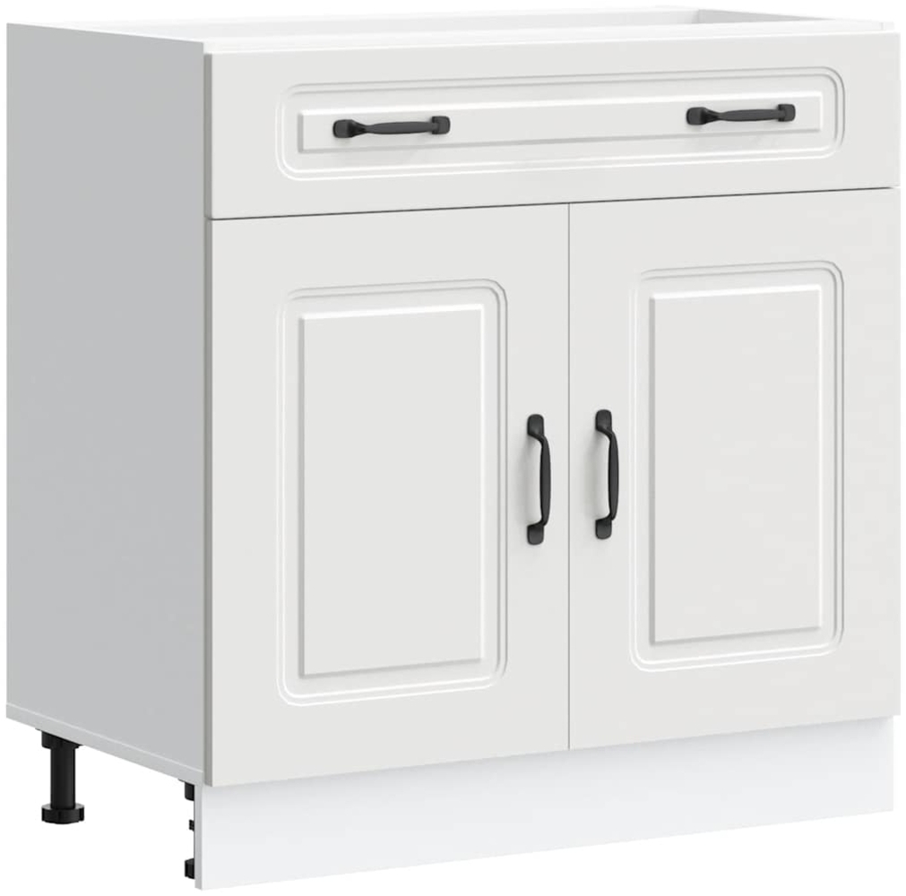 vidaXL Küchenunterschrank Kalmar Weiß Holzwerkstoff 853497 Bild 1