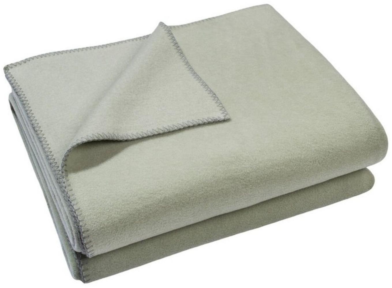 Zoeppritz Soft-Fleece milky green 160x200 103291-620 Bild 1