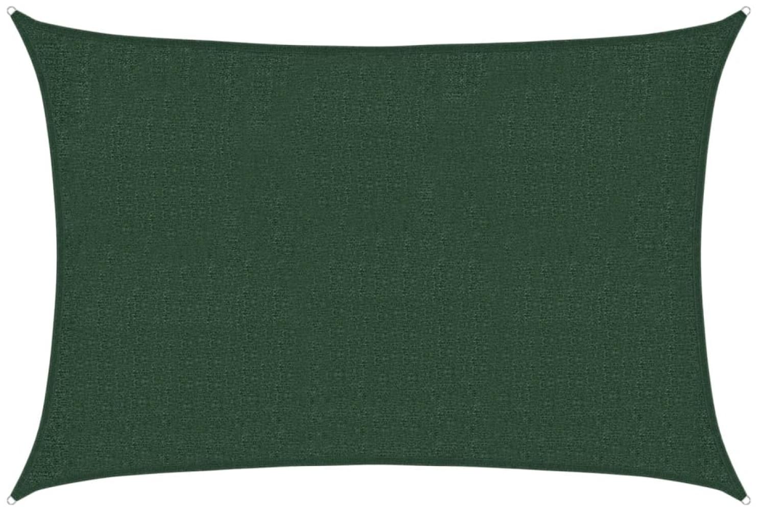 vidaXL Sonnensegel 160 g/m² Dunkelgrün 2x3 m HDPE 311447 Bild 1