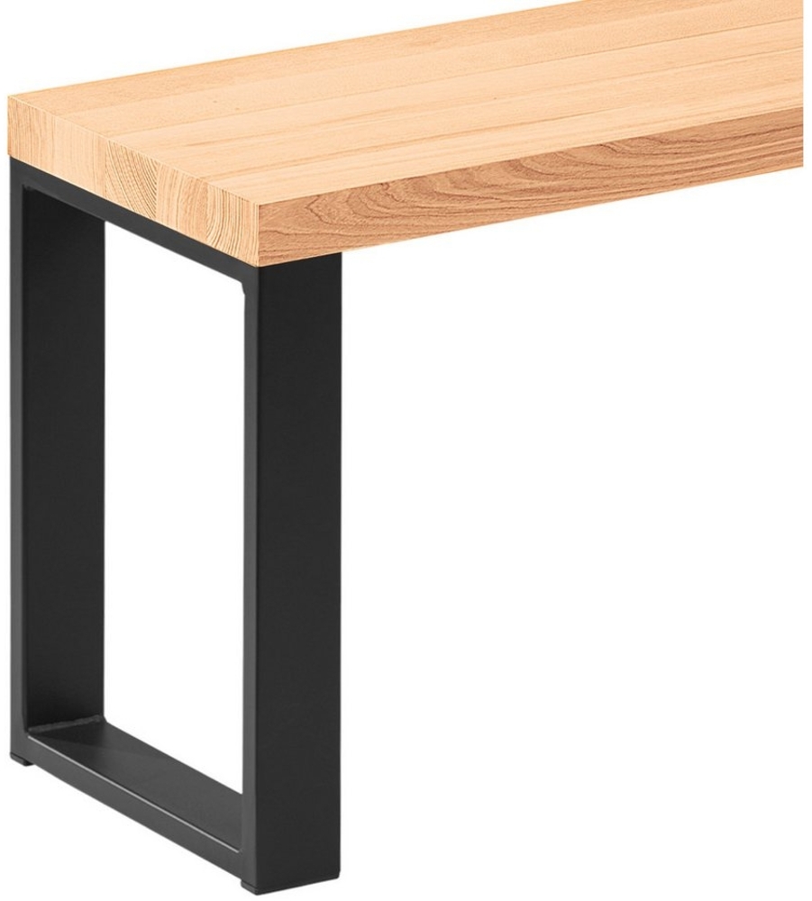 LAMO Manufaktur Sitzbank LSB Sitzbank (Komplett-Set, 3-Teilig), 40mm stake Massivholzplatte Bild 1