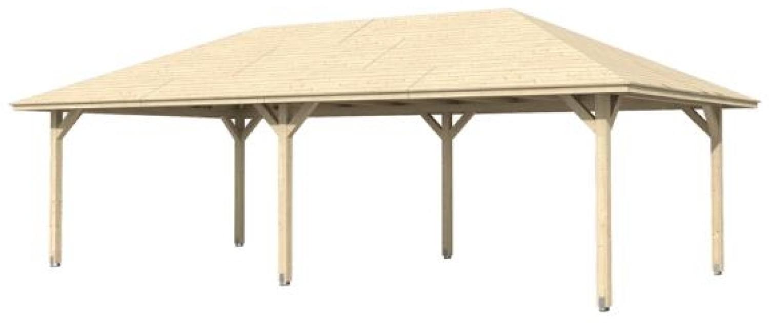 Skan Holz Holz Pavillon Orleans 3 | Natur | 916x504x344 cm Bild 1