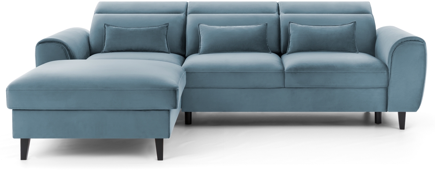 Foble, Ecksofa, Eckcouch, Blau Bild 1