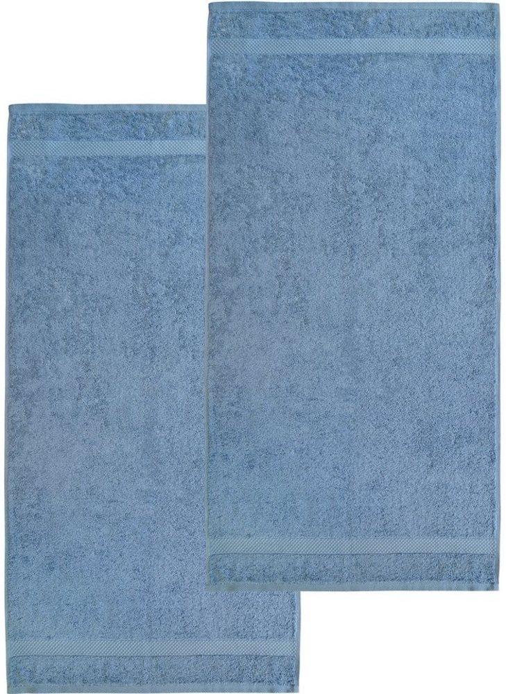 Dyckhoff Duschtuch Planet, (2-St), Duschtücher weich, 100% Baumwolle, 70x140 cm, mit Bordüre Bild 1