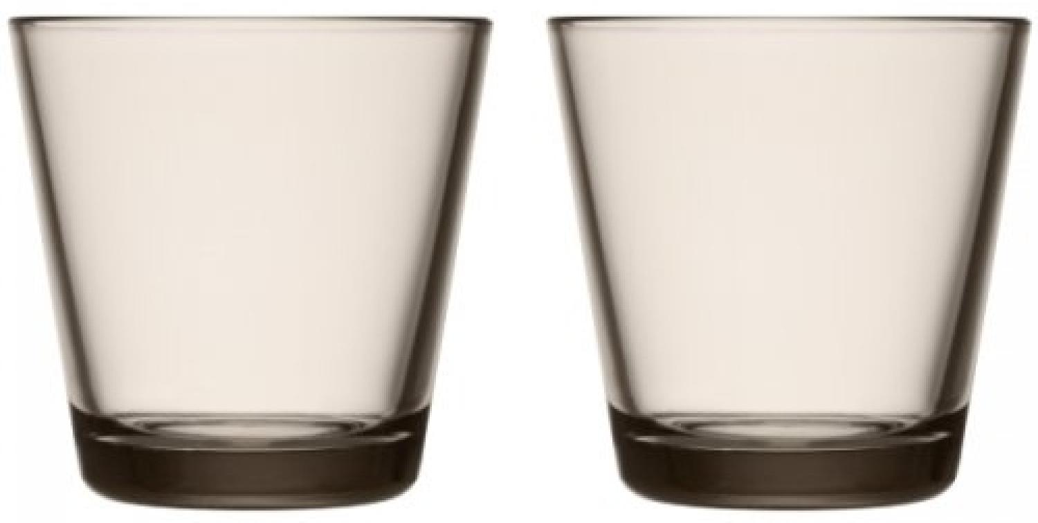 Iittala Kartio Glas - 21 cl - Leinen - 2 Stück 1051119 Bild 1