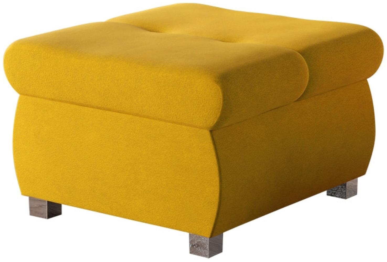 Polsterhocker Orkan Klein (Farbe: Uttario Velvet 2959) Bild 1