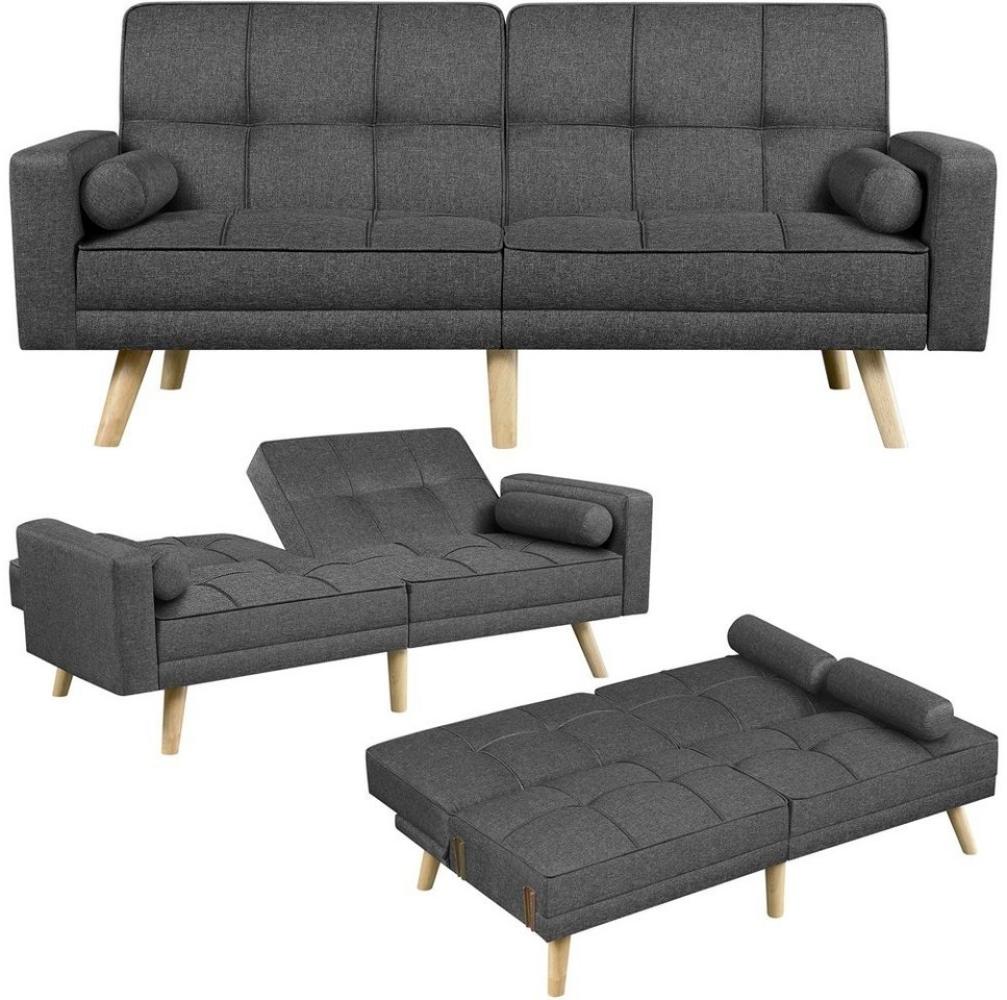 Yaheetech Sofa, Klappsofa mit Schlaffunktion Loungesofa Bettsofa Bild 1