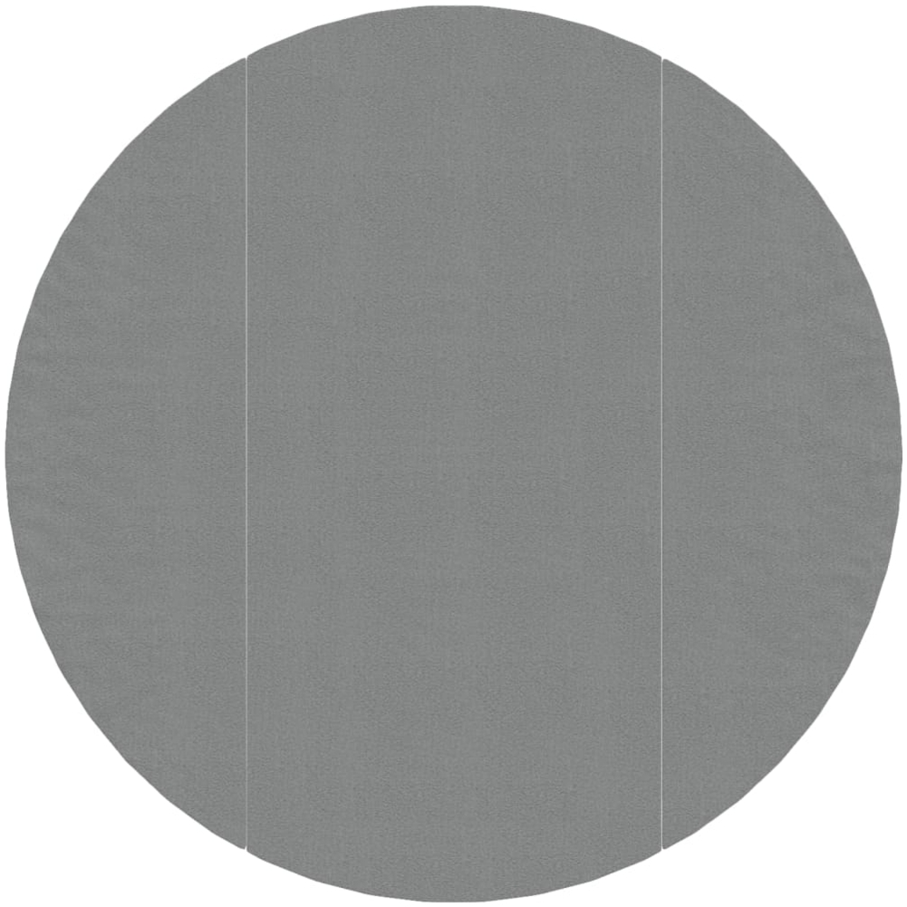 vidaXL Pool-Bodentuch, Polyester Geotextil Hellgrau, Ø366 cm Bild 1