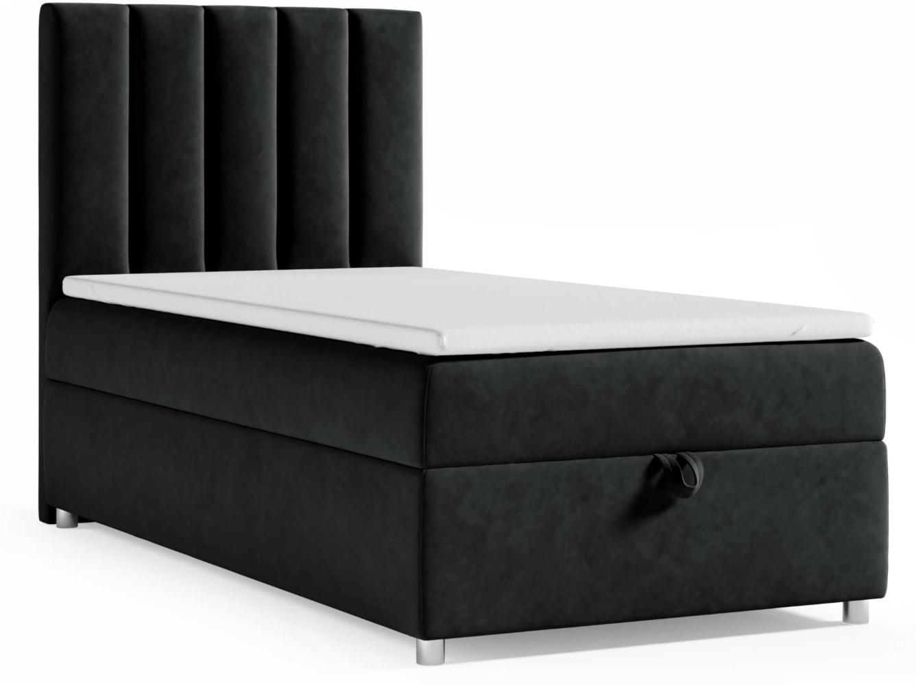 Best for Home Boxspringbett mit Bettkasten Trinity K-10 SINGLE Bonellfederkern inkl. Topper Bild 1