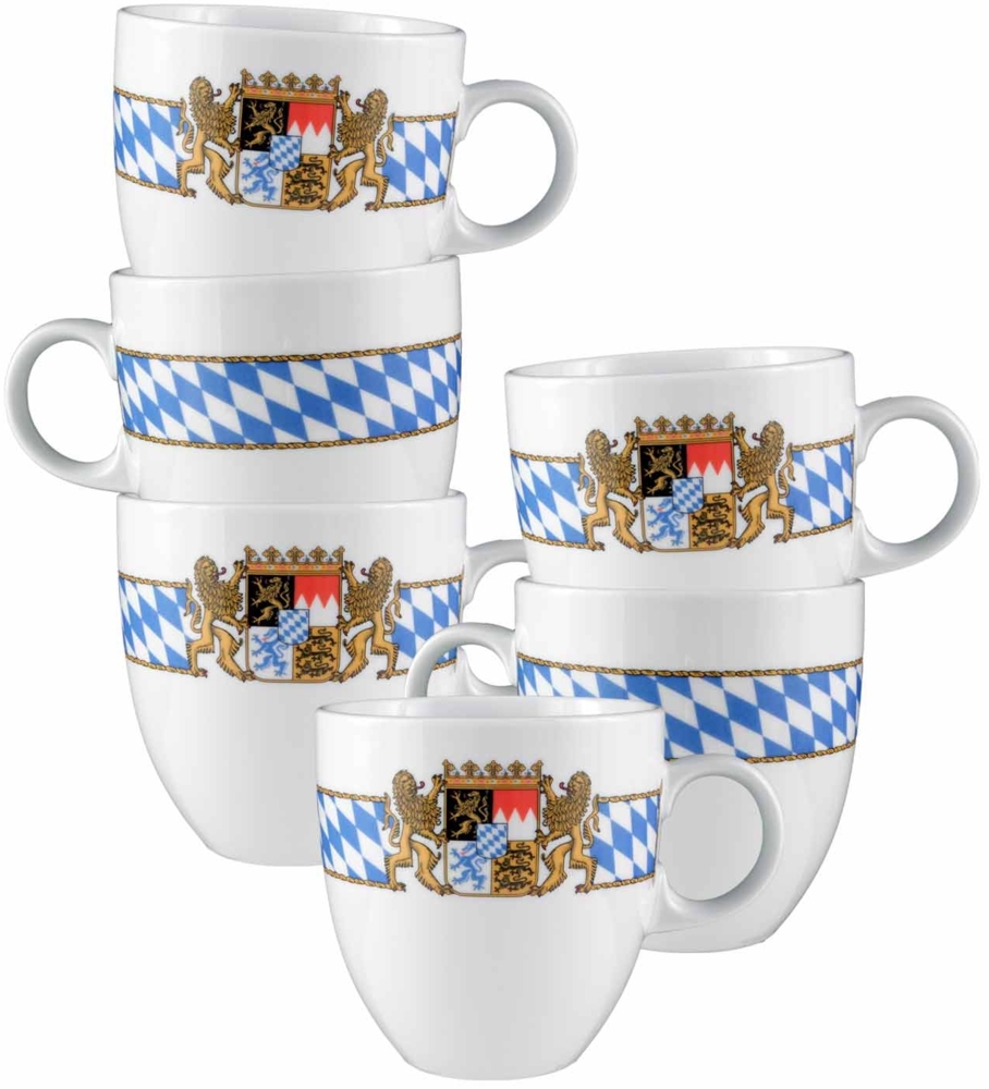 Seltmann Weiden Compact Bayern Becher 0,50 l 6er Set Bild 1