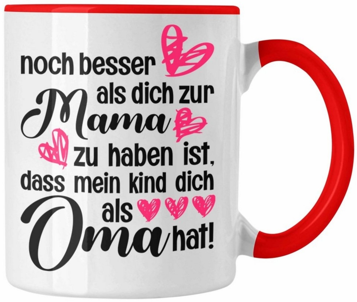 Trendation Tasse Trendation - Mutter Geschenk Tasse Muttertag Mama Oma Kaffeetasse Süße Bild 1