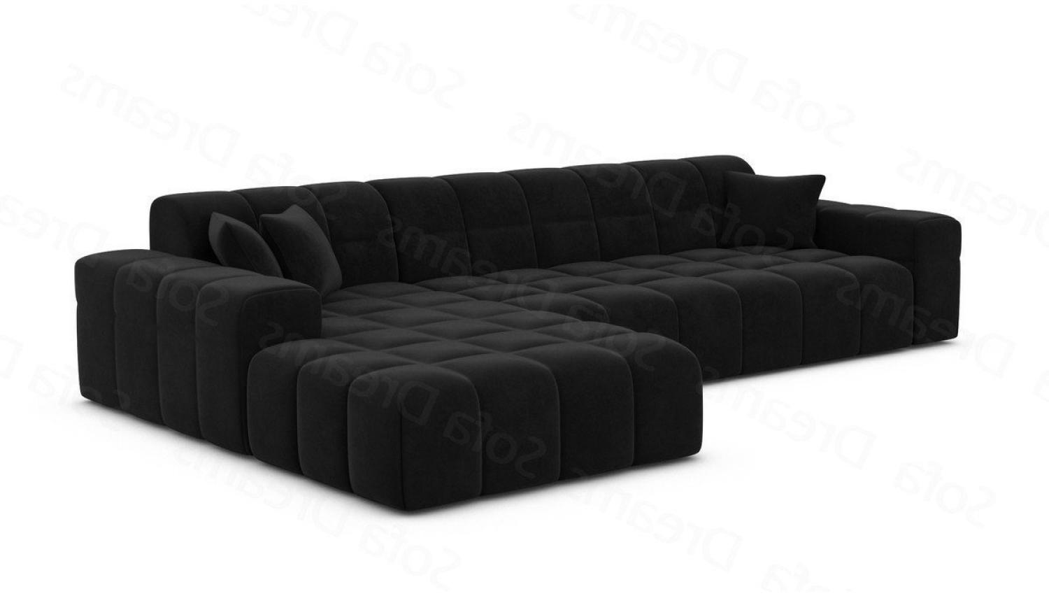 Sofa Dreams Ecksofa Stoffsofa Ibiza L Form kurz Stoff Modern Eckcouch Sofa Polstersofa, Loungesofa Bild 1