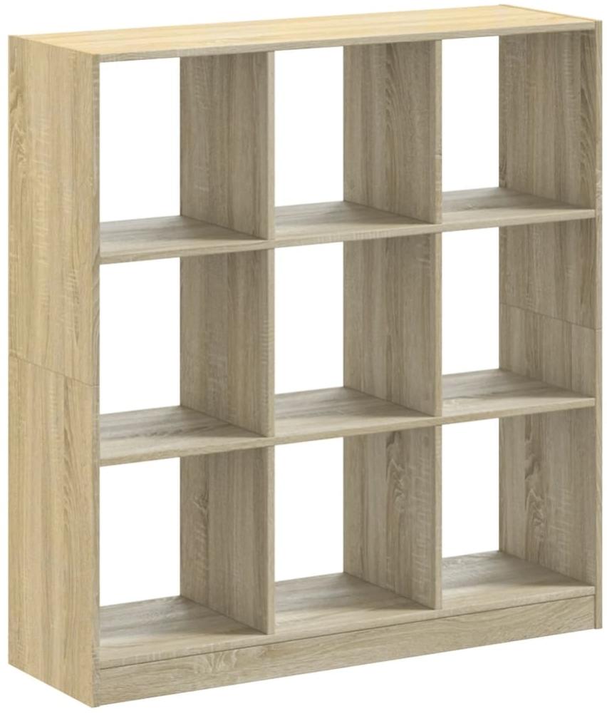 vidaXL Bücherregal Sonoma-Eiche 102x32x108 cm Holzwerkstoff 3307839 Bild 1