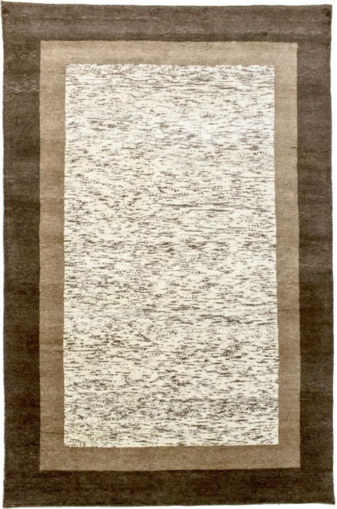 Morgenland Gabbeh Teppich - Loribaft Indus - 207 x 141 cm - beige Bild 1