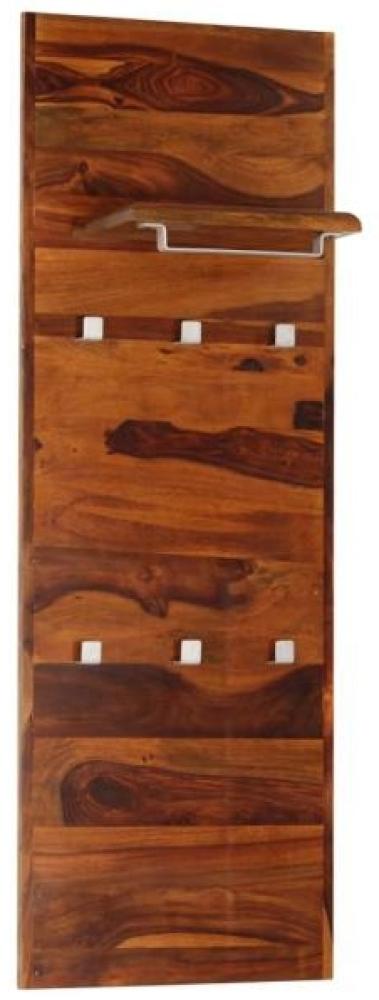 vidaXL Wandgarderobe Massivholz 118×40 cm 246351 Bild 1