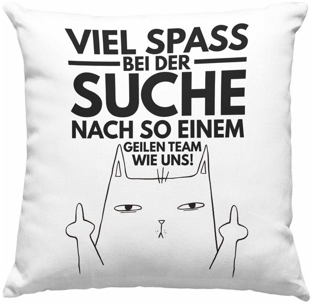 Trendation Dekokissen Trendation - Jobwechsel Kissen Geschenk Neuer Job Abschied Abschiedsge Bild 1