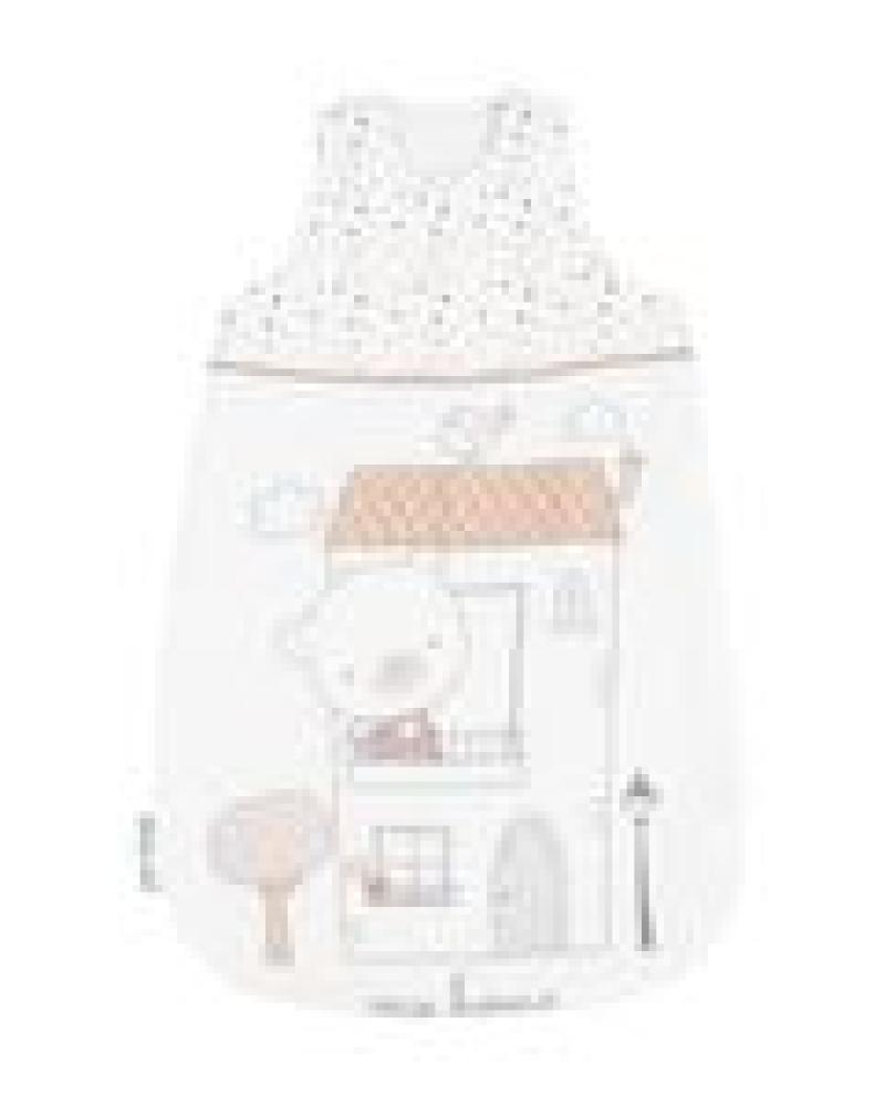 Kikkaboo Baby Schlafsack My Teddy 0-6 Monate 3. 3 TOG Reißverschluss Länge 70 cm weiß Bild 1