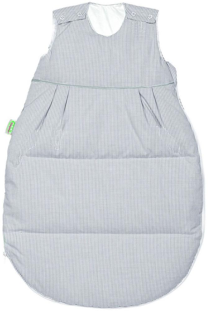 ODENWÄLDER BABYNEST Thermo-Nest® Daunen-Schlafsack Vichy Karo Gr. 70, Silber 1449-1/1962 Gr. 70 Bild 1