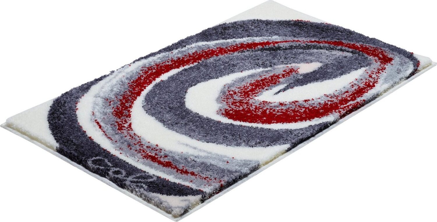 GRUND COLANI 42 Badematte 50 x 60 cm, Grau/Rot Bild 1