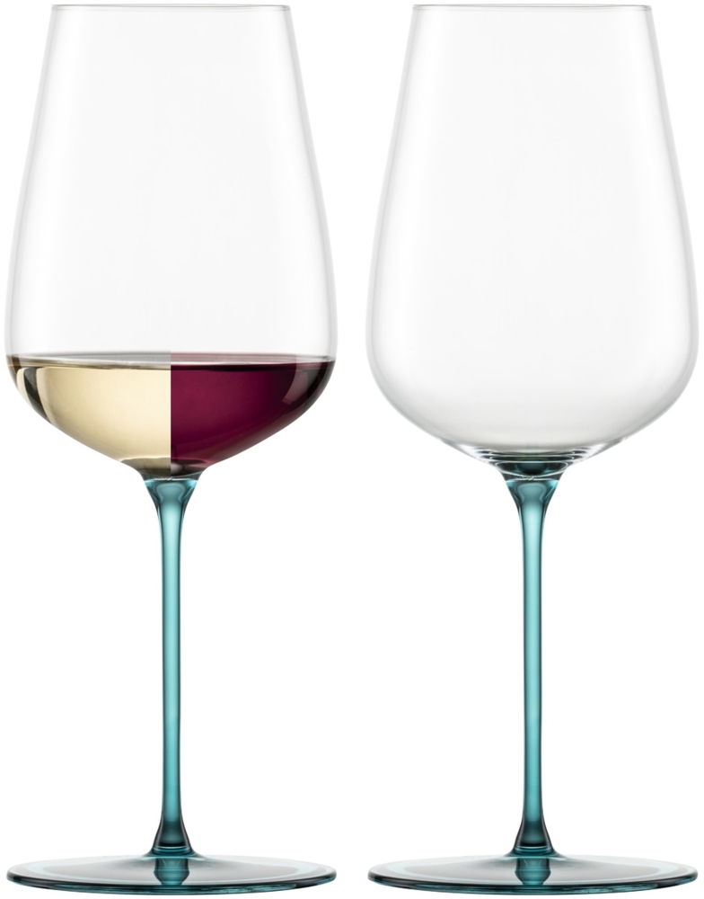 Eisch Inspire SensisPlus Allroundgläser Fruchtig & Aromatisch 580 ml 2er Set - Aqua Bild 1